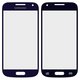 Скло корпуса для Samsung I9190 Galaxy S4 mini, I9192 Galaxy S4 Mini Duos, I9195 Galaxy S4 mini, синє