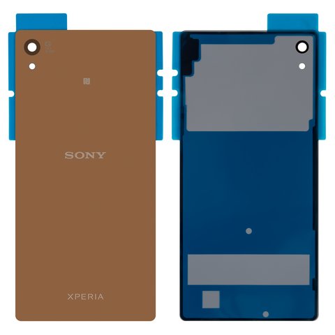 Задня панель корпуса для Sony E6533 Xperia Z3+ DS, E6553 Xperia Z3+, Xperia Z4, золотиста, copper