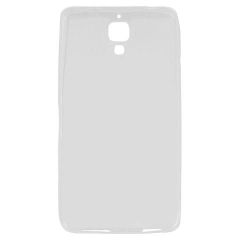 Чохол для Xiaomi Mi 4, безбарвний, прозорий, силікон, 2014215