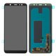 Дисплей для Samsung A605 Dual Galaxy A6+ (2018), чорний, без рамки, Original, сервісне опаковання, #GH97-21878A/GH97-21907A