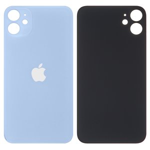 Задня панель корпуса для iPhone 11, фіолетова, не потрібно знімати скло камери, Copy, big hole