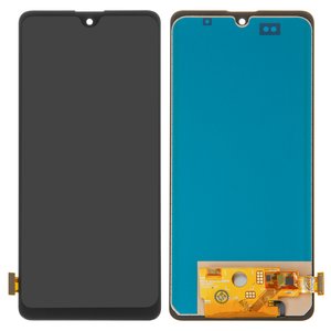 Дисплей для Samsung A515 Galaxy A51, черный, без рамки, Сopy, TFT 