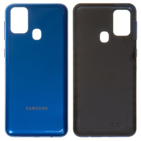 Задняя панель корпуса для Samsung M315 Galaxy M31, M315F DS Galaxy M31, синяя
