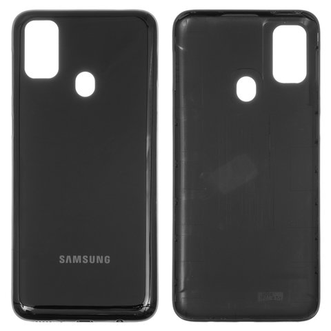 Задня панель корпуса для Samsung M307F Galaxy M30s, чорна