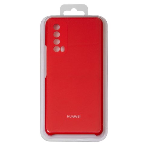 Чохол для Huawei P Smart 2021 , червоний, Original Soft Case, силікон, red 14 , PPA LX2