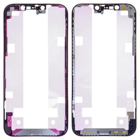 Рамка крепления дисплея для iPhone 12, iPhone 12 Pro, черная