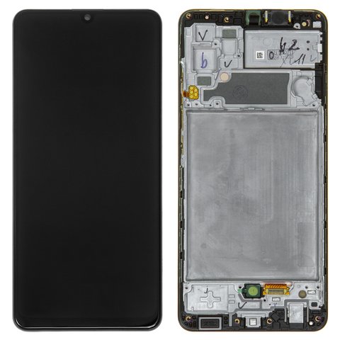 Дисплей для Samsung A325 Galaxy A32, чорний, з рамкою, Original PRC 