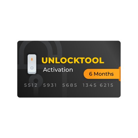 Активация Unlocktool на 6 месяцев 180 дней 