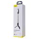 Монопод Baseus Folding Bracket Selfie Stick, черный, штатив тринога, с держателем, выдвижной, с кнопкой, #SUDYZP-E01