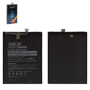 Акумулятор Deji BN51 для Xiaomi Redmi 8, Redmi 8A, Li ion, 3,85 B, 5000 мАг