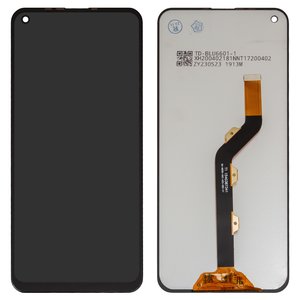 Дисплей для Tecno Camon 15 CD7 , Spark 5 Pro KD7 ; Infinix Hot 9 X655 , черный, без рамки, High Copy, 1540387341