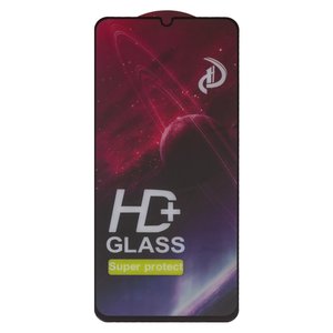 Защитное стекло для Realme C51, C53 NFC, Narzo N53, Note 50, совместимо с чехлом, Full Glue, без упаковки , черный