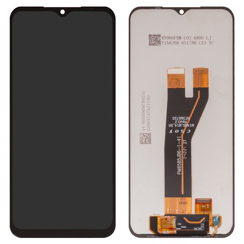 Дисплей для Samsung M146B Galaxy M14, чорний, без рамки, High Copy, M146B Rev0.2, 40 pin 