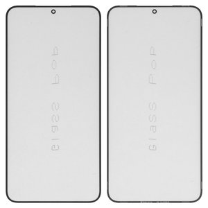 Стекло корпуса G+OCA PRO для Samsung S936 Galaxy S25 Plus, с OCA пленкой, черное