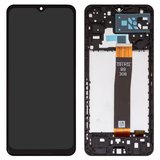 Дисплей для Samsung A047 Galaxy A04s, A136 Galaxy A13 5G, чорний, з рамкою, Сopy, BV065VVBM-L0A-8K00 R1.0