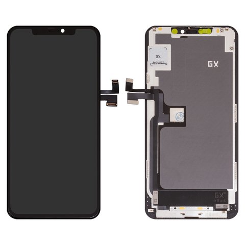 Дисплей для iPhone 11 Pro Max, черный, с рамкой, Copy, TFT , GX