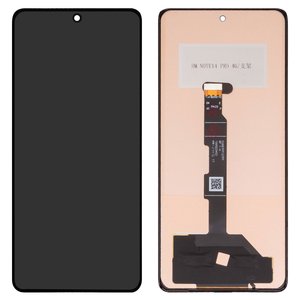 Дисплей для Xiaomi Redmi Note 14 Pro 4G, черный, без рамки, Сopy, TFT  24116RACCG