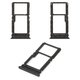 Держатель SIM-карты для Xiaomi Redmi 15 4G, Redmi 15 5G, черный, midnight black