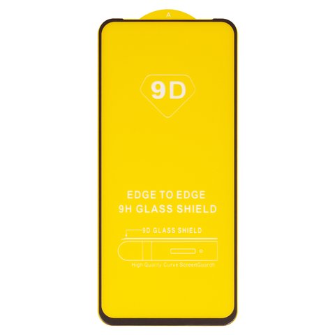 Захисне скло для Realme 11 5G, C55; Oppo A98 5G, сумісне з чохлом, Full Glue, без упаковки , чорний