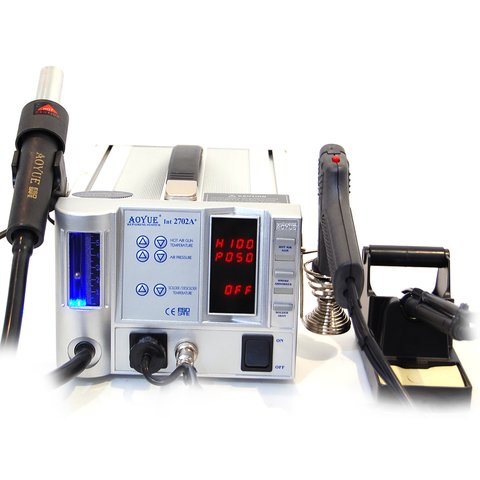 Lead Free Hot Air Soldering Station AOYUE 2702A+ 220 V 