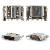 Conector de carga puede usarse con Samsung I9300 Galaxy S3, 11 pin, micro USB tipo-B