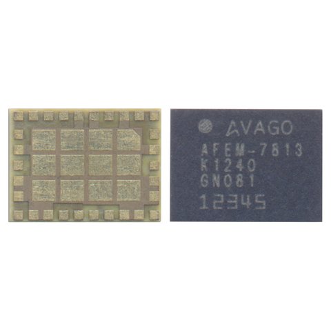 Microchip amplificador de potencia AFEM 7813 puede usarse con Apple iPhone 5