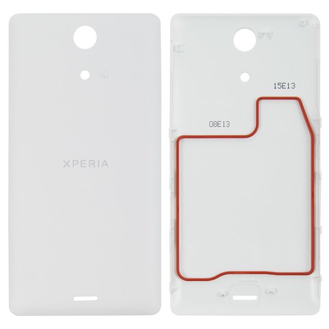 Panel trasero de carcasa puede usarse con Sony C5503 M36i Xperia ZR, blanco