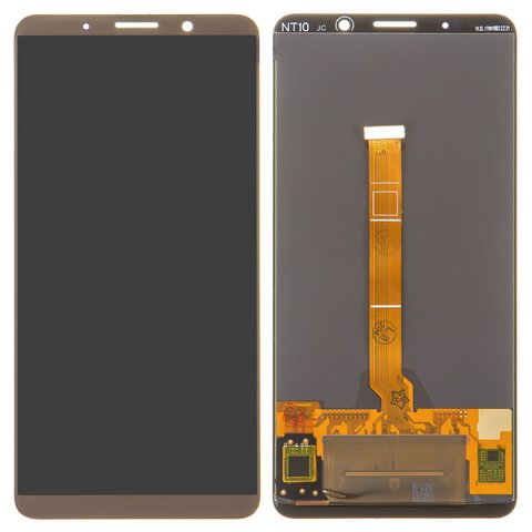 LCD compatible with Huawei Mate 10 Pro, brown, bronze, without logo, without frame, High Copy, OLED , BLA L29 BLA L09 mocha brown 