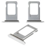 SIM Card Holder compatible with iPhone XR, (white)