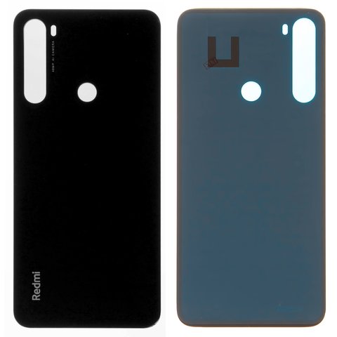 Housing Back Cover compatible with Xiaomi Redmi Note 8, black, M1908C3JH, M1908C3JG, M1908C3JI 