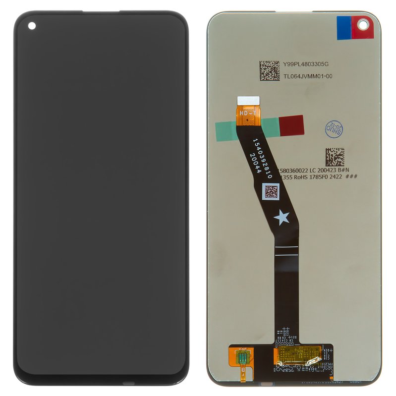 HUAWEI P40 Lite E ART-L29N 【014】 LCD compatible with Huawei P40 Lite E, Y7p, (black, without frame