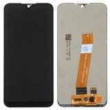 Pantalla LCD puede usarse con Samsung A015 Galaxy A01, A015M Galaxy A01, negro, sin marco, original (vidrio reemplazado), con conector ancho