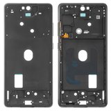 Housing Middle Part compatible with Samsung G780 Galaxy S20 FE, (dark blue, LCD binding frame, cloud navy)