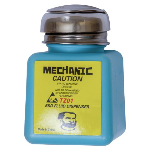 Liquid Dispenser Bottle Mechanic TZ01, 100 ml, antistatic 