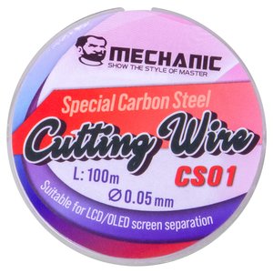Glass Separator Wire Mechanic CS01, 0.05 mm, 100 m 