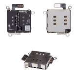 SIM Card Connector compatible with iPhone XR, (with flat cable)