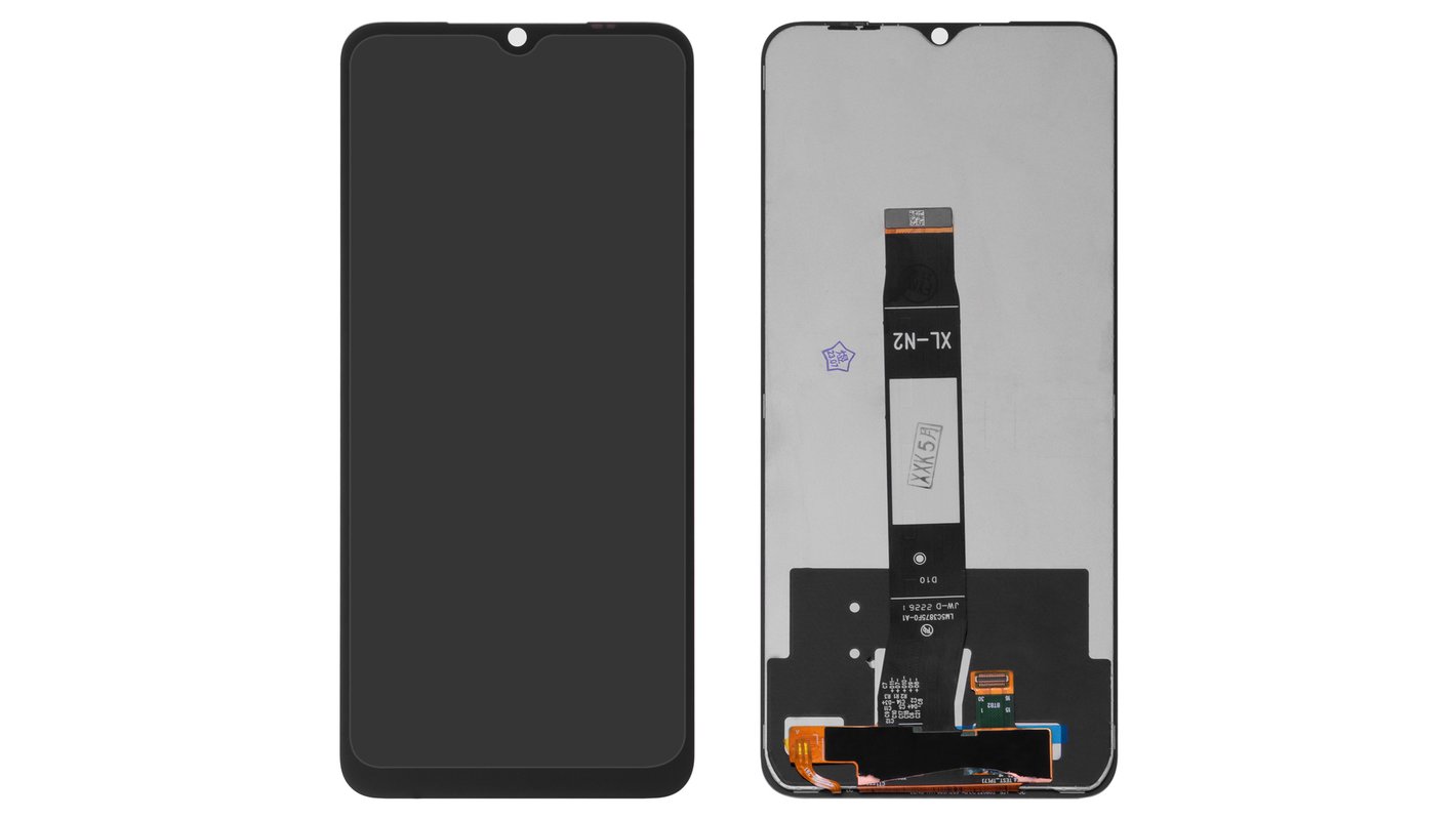 Дисплей для Xiaomi Poco C50, Poco C51, Redmi A1, Redmi A1 Plus, Redmi A2,  Redmi A2 Plus, черный, без рамки, High Copy - All Spares