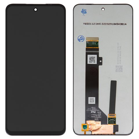Pantalla LCD puede usarse con Motorola Moto G13, Moto G23 XT2333, negro, sin marco, Original PRC 