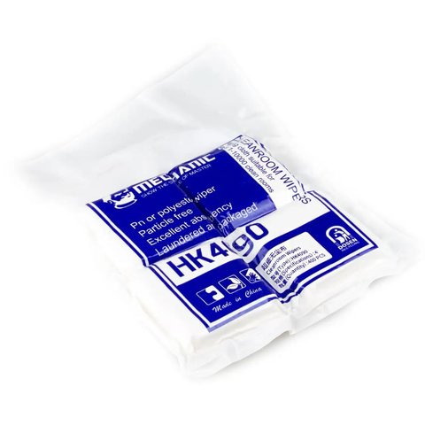 Microfiber Cloth Mechanic HK4090, for dust and fingerprints removing, 400 pcs., 100*100 mm 