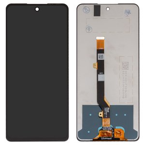 LCD compatible with Tecno Pova 5 LH7n , Pova 5 Pro LH8n , Spark 10 Pro; Infinix Hot 30, Note 30 X6833, X6716 , black, without frame, High Copy 