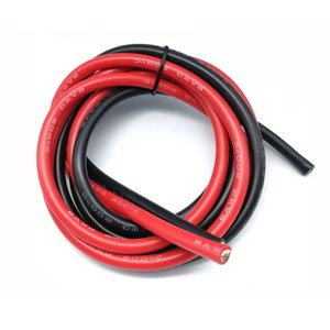 Wire In Silicone Insulation 8AWG, 8.3 mm², 1 m, red 