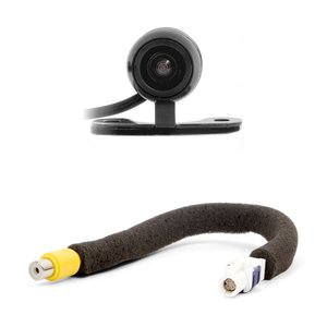 Ford Focus 3, Kuga, Escape, Fiesta, B MAX, C MAX Sync 1  Reverse Camera Kit With 4 Pin Cable Wire Harness