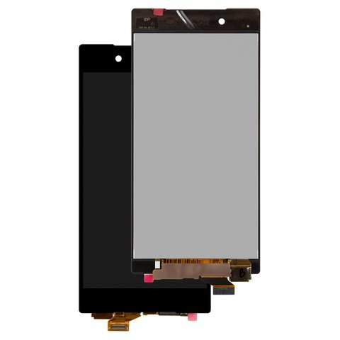 LCD compatible with Sony E6603 Xperia Z5, E6653 Xperia Z5, E6683 Xperia Z5 Dual, black, Original PRC  