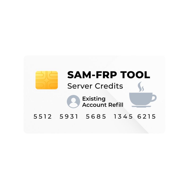 Sam-FRP Tool Server Credits (Existing Account Refill) - GsmServer