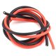 Wire In Silicone Insulation 14AWG, (2.08 mm², 1 m, black)
