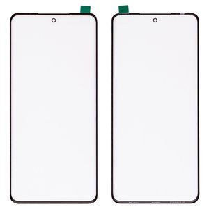 Housing Glass G+OCA PRO compatible with Motorola Edge 40, Edge 40 Neo, with OCA film, black 