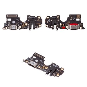 Flat Cable compatible with Oppo A16, A16s, A54 4G, A54s, headphone connector, charge connector, with microphone, High Copy, charging board 