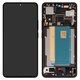 LCD compatible with Xiaomi Poco F6 Pro, (black, with frame, Original (PRC), 23113RKC6G)
