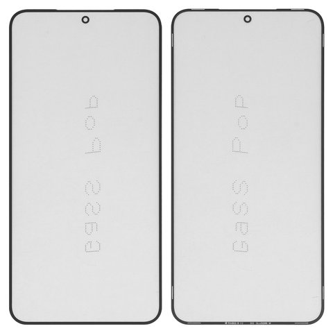 Housing Glass G+OCA PRO compatible with Samsung S931 Galaxy S25, with OCA film, black 