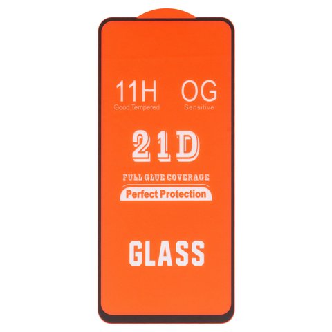 Защитное стекло для Motorola Moto G32, Moto G62 5G, Moto G73 XT2237; Oppo Reno4 4G, Full Glue, без упаковки , черный